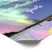 Creëer uw eigen aangepaste offerte - noordelijke l poster (Hoek)