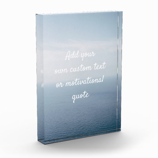 Creëer Uw eigen aangepaste offerte - Oceaan Fotoblokken (Links)