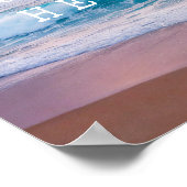 Creëer Uw Eigen Aangepaste Offerte Zonsondergang O Poster (Hoek)