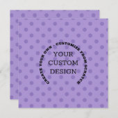 Creëer Uw eigen aangepaste ontwerp (Voorkant / Achterkant)