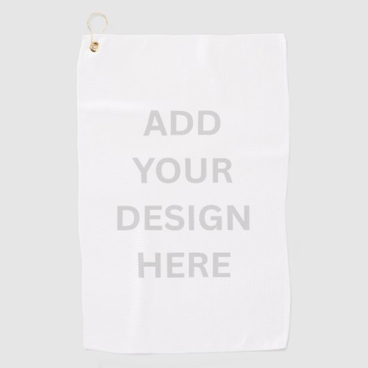 Creëer Uw eigen aangepaste ontwerp 16 "x 24" golfh Golfhanddoek (Voorkant)