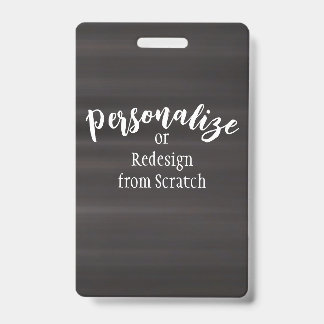 Creëer Uw eigen aangepaste ontwerp Badge