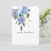 Creëer Uw eigen aangepaste ontwerp Bedankkaart (Staand voorkant)