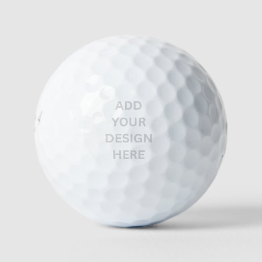 Creëer Uw eigen aangepaste ontwerp Bridgestone e6 Golfballen (Voorkant)