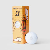 Creëer Uw eigen aangepaste ontwerp Bridgestone e6 Golfballen (Verpakking)