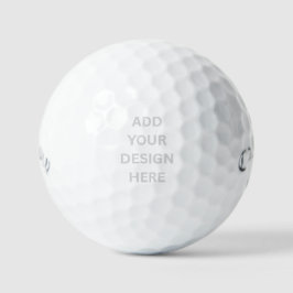 Creëer Uw eigen aangepaste ontwerp Callaway Supers Golfballen