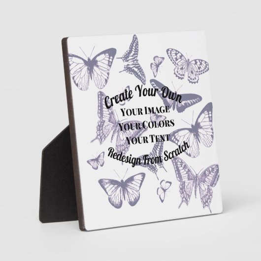 Creëer Uw eigen aangepaste ontwerp Fotoplaat (Voorkant)