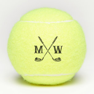 Creëer Uw eigen aangepaste ontwerp Golf Monogram Tennisballen