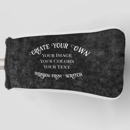 Creëer Uw eigen aangepaste ontwerp Golfheadcover (Voorkant)