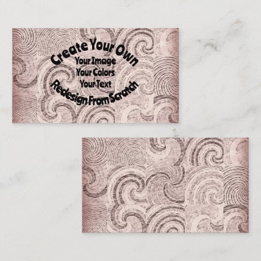 Creëer Uw eigen aangepaste ontwerp Informatiekaartje (Voorkant / Achterkant)