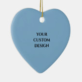 Creëer Uw eigen aangepaste ontwerp Keramisch Ornament (Rechts)