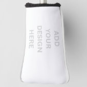 Creëer uw eigen aangepaste ontwerp kussens putter golfheadcover (Draai 90)