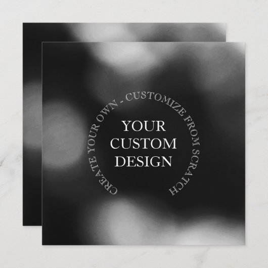 Creëer Uw eigen aangepaste ontwerp/Logo-Kaart (Voorkant / Achterkant)