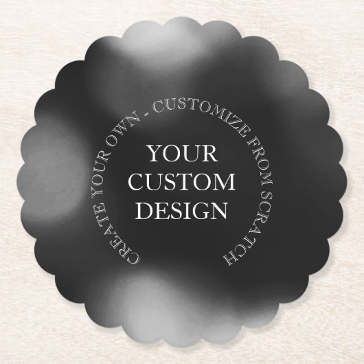Creëer Uw eigen aangepaste ontwerp/Logo Kartonnen Onderzetters (Voorkant)