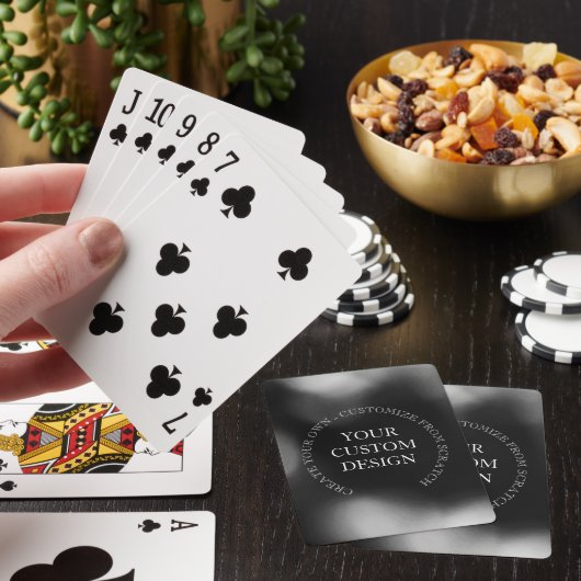 Creëer Uw eigen aangepaste ontwerp/Logo Pokerkaarten (Insitu)