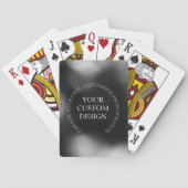 Creëer Uw eigen aangepaste ontwerp/Logo Pokerkaarten (Achterkant)