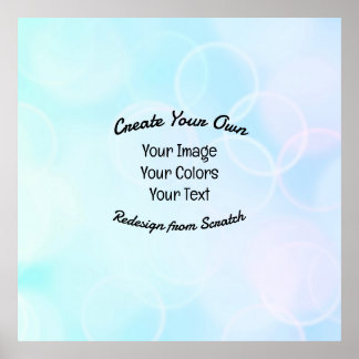 Creëer Uw eigen aangepaste ontwerp/Logo Poster