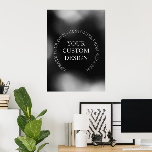Creëer Uw eigen aangepaste ontwerp/Logo Poster (Thuiskantoor)