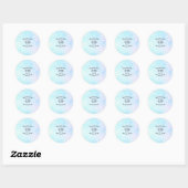 Creëer Uw eigen aangepaste ontwerp/Logo Ronde Sticker (Vel)