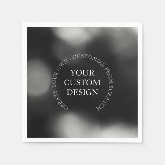 Creëer Uw eigen aangepaste ontwerp/Logo Servet (Voorkant)
