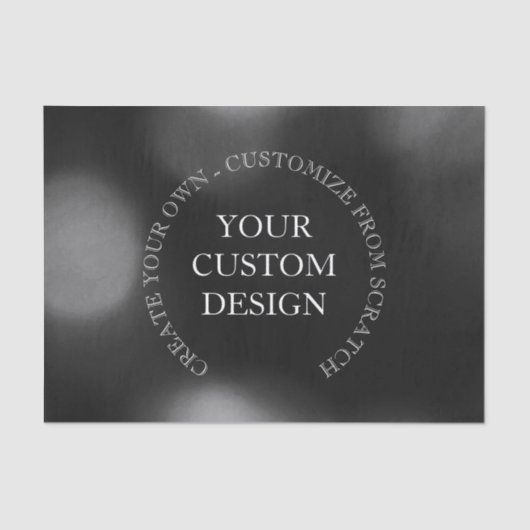 Creëer Uw eigen aangepaste ontwerp/Logo Tissuepapier (Voorkant)
