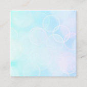 Creëer Uw eigen aangepaste ontwerp/Logo Vierkante Visitekaartje (Achterkant)