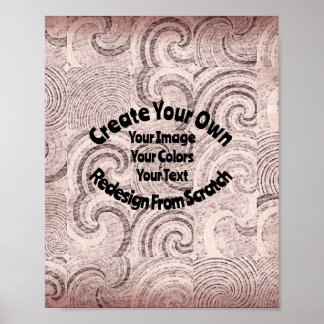 Creëer Uw eigen aangepaste ontwerp Poster