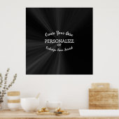 Creëer Uw eigen aangepaste ontwerp Poster (Keuken)