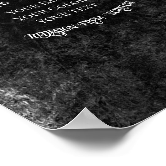 Creëer Uw eigen aangepaste ontwerp Poster (Hoek)