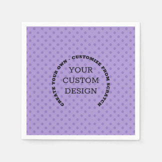 Creëer Uw eigen aangepaste ontwerp Servet