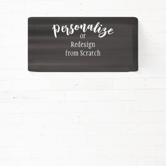Creëer Uw eigen aangepaste ontwerp Spandoek (Insitu)