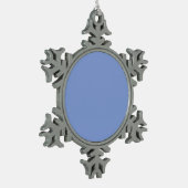Creëer Uw eigen aangepaste ontwerp Tin Sneeuwvlok Ornament (Links)