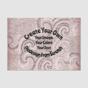 Creëer Uw eigen aangepaste ontwerp Tissuepapier