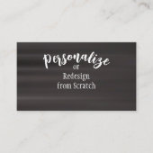 Creëer Uw eigen aangepaste ontwerp Visitekaartje (Voorkant)