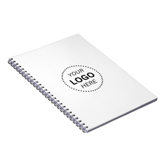 Creëer uw eigen aangepaste ontwerp witte spiraalvo notitieboek (Rechterzijde)
