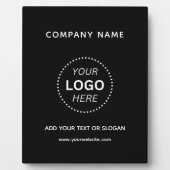 Creëer uw eigen aangepaste ontwerp zakelijke Logo Fotoplaat (Voorkant)