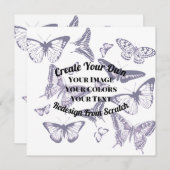 Creëer Uw eigen aangepaste ontwerpkaart (Voorkant / Achterkant)