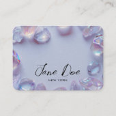 Creëer Uw eigen aangepaste Opal Stones grens Visitekaartje (Voorkant)