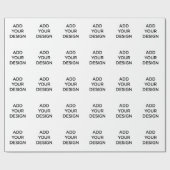 Creëer uw eigen aangepaste opvulpapier cadeaupapier (Vlak)