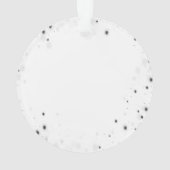 Creëer Uw eigen aangepaste  Ornament (achterkant)