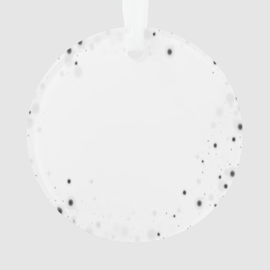 Creëer Uw eigen aangepaste  Ornament (achterkant)