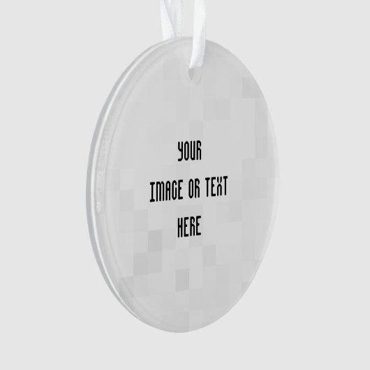 Creëer Uw eigen aangepaste  Ornament (voorkant)