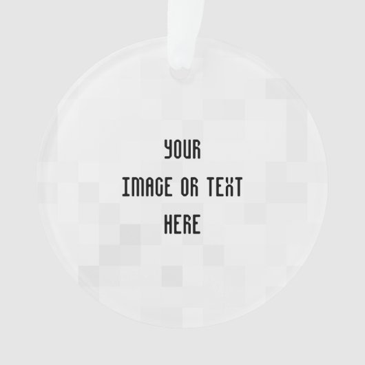 Creëer Uw eigen aangepaste  Ornament (voorkant)