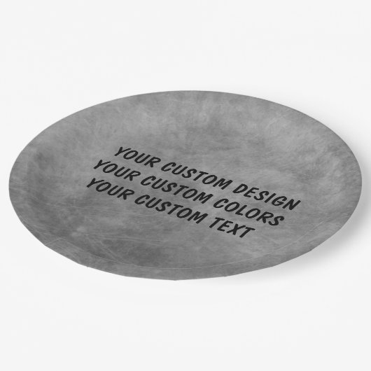 Creëer Uw eigen aangepaste  Papieren Bordje (Gekanteld)