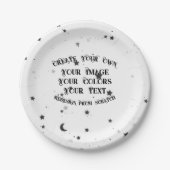 Creëer Uw eigen aangepaste  Papieren Bordje (Voorkant)