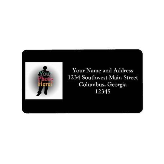 Creëer Uw eigen aangepaste persoonlijke foto Etiket (Voorkant)