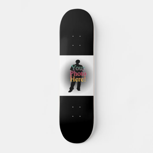 Creëer Uw eigen aangepaste persoonlijke foto Skateboard (Voorkant)