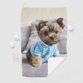 Creëer Uw Eigen Aangepaste Pet Photo Golf Handdoek (Insitu)