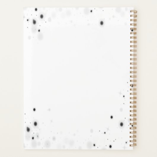 Creëer Uw eigen aangepaste  Planner (Achterkant)