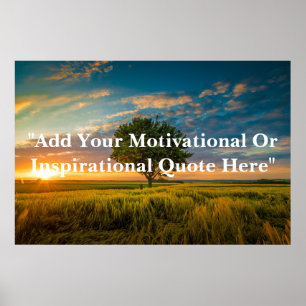 Creëer Uw eigen aangepaste prijsopgave/Poster teks Poster